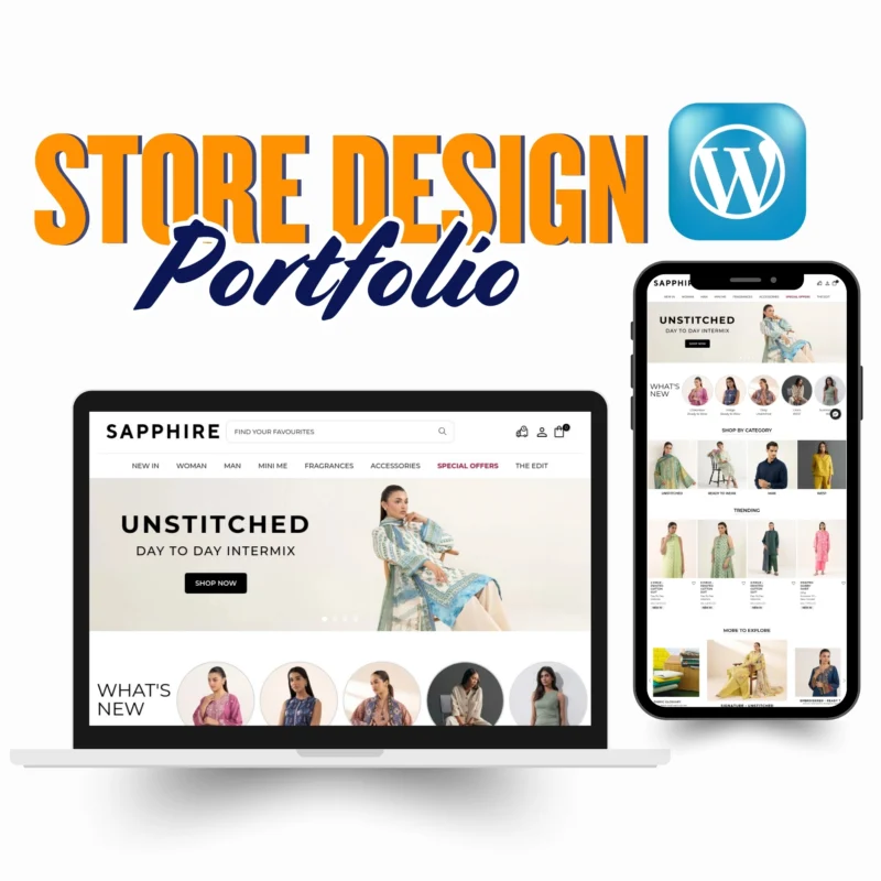 WordPress Store Design Portfolio of Rankva Marketing Agency