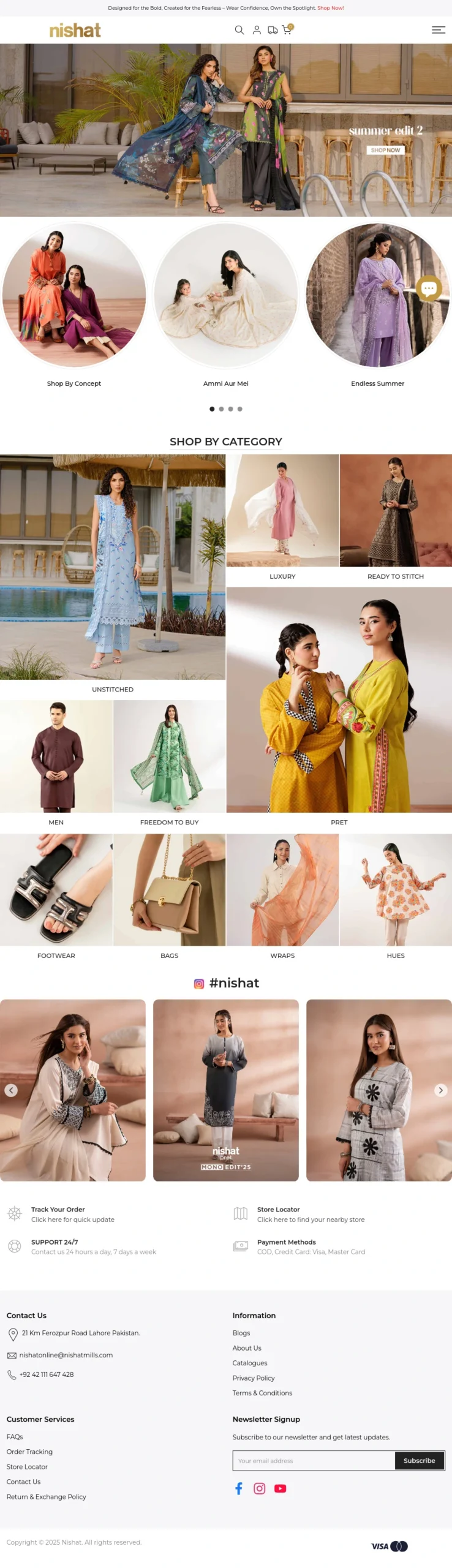 Ice Cream Website Design Portfolio